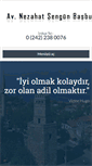 Mobile Screenshot of nezahatsengun.av.tr